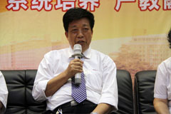 机电工程系主任王安民教授