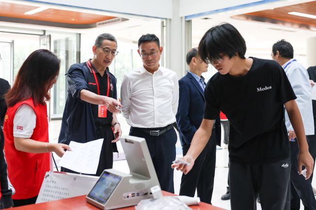 我校顺利完成广东省学生体质健康测试评估工作组抽测工作