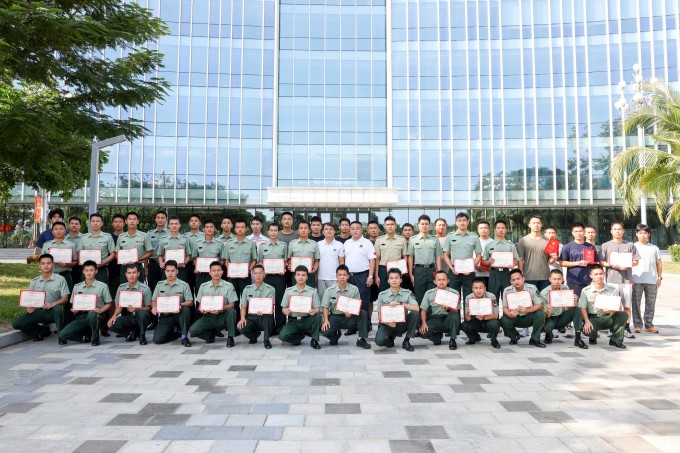 廉江市、麻章区2026年秋季自主就业退役士兵全员适应性培训结业典礼在广东文理职业学院圆满举行
