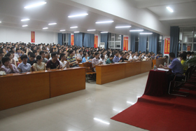 学院召开防灾减灾应急演练动员会