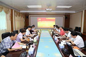 广东省高校党建研究会民办院校分会秘书长单位到学院调研党建工作